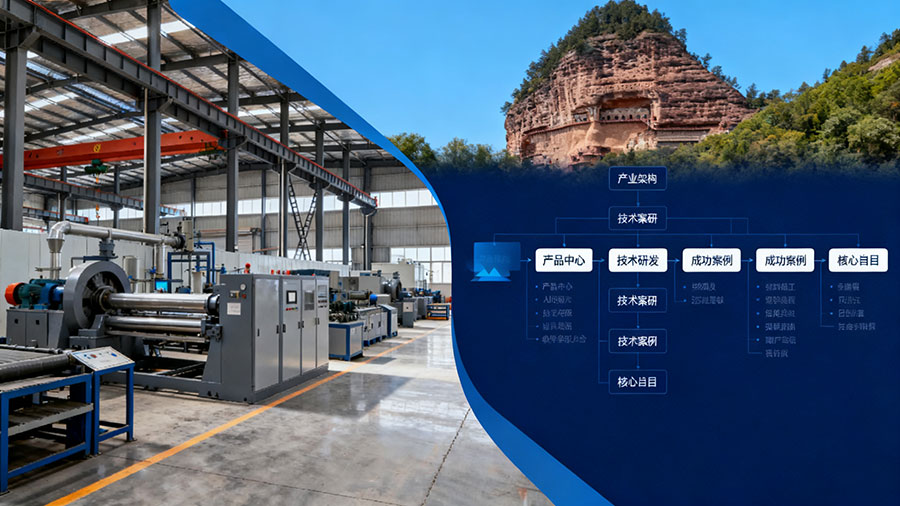 天水電氣制造行業網站建設指南